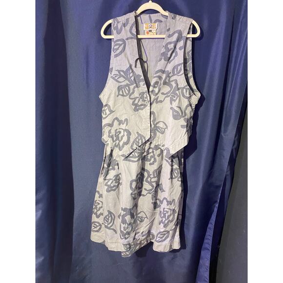 Vintage Gene Ewing festival set vest/skirt - Picture 1 of 9